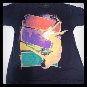 DESIGN BY HUMANS “CAN YOU FLY” ART T-SHIRT